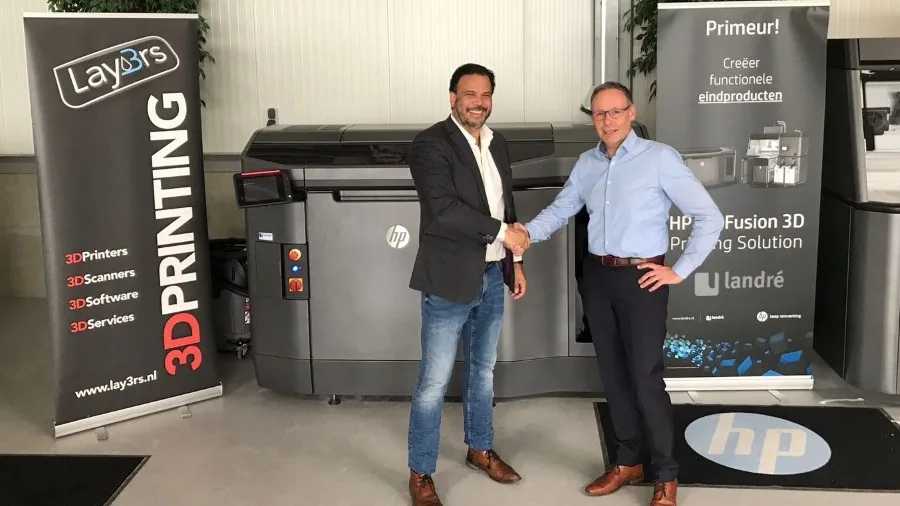 Lay3rs 3Dprinting krijgt agentschap voor HP MultiJet 3Dprinters in Brainport Regio Eindhoven