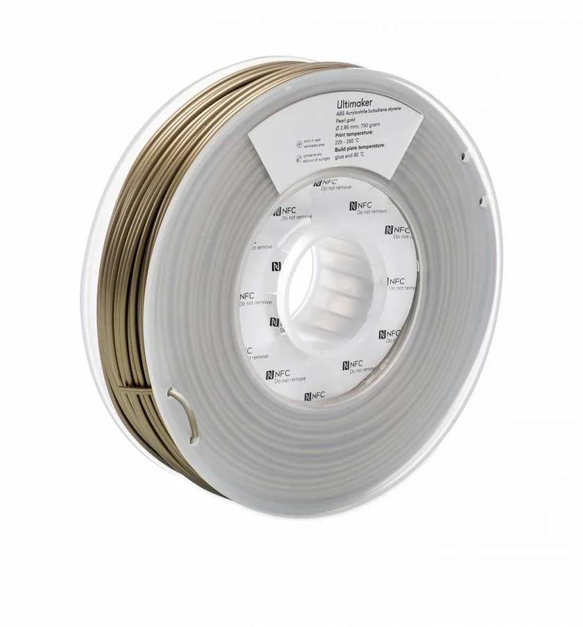 [1626] UltiMaker ABS 750gr Pearl Gold