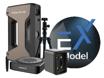 [Lay3rs_105321709] Shining 3D EinScan Pro HD Full Pack with EXModel Pro Bundle