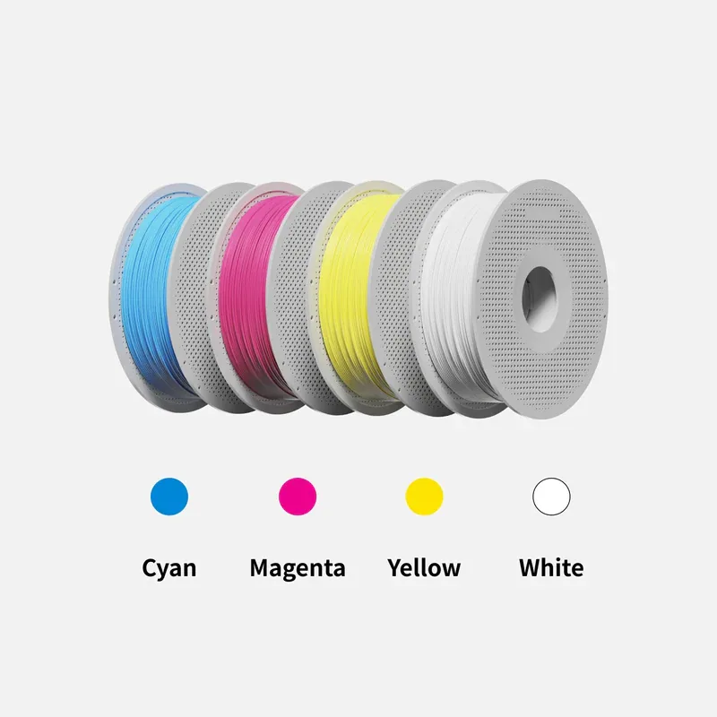 [A00-CMYK-1.75-4000-SPL] Bambu Lab PLA Basic CMYK Lithophane Bundle