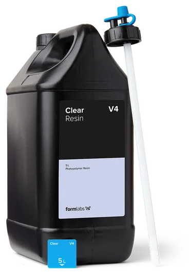 Formlabs Clear Resin V4.1 (Form 3) 5 L